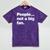 People Not a Big Fan A Deadpan Design For Introverts Mineral Wash Tshirts Mineral Purple