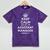 Personalized Keep Calm Graduation Christmas Team Assistant Manager Job Title Profession Birthday Mineral Wash Tshirts Mineral Purple