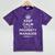 Personalized Keep Calm Graduation Christmas Team PROPERTY MANAGER Job Title Profession Birthday Mineral Wash Tshirts Mineral Purple