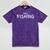 PhD In Fishing Graduation Hobby Birthday Celebration Mineral Wash Tshirts Mineral Purple