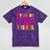 Pink STRAIGHT OUTTA Preschool PRE-K Graduation Mineral Wash Tshirts Mineral Purple