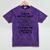 Please Be-Patient I'm From The 1900s Retro Cassette Tape Mineral Wash Tshirts Mineral Purple