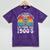 Please Be Patient With Me I'm From The 1900s Kawaii Premium Tri-Blend Mineral Wash Tshirts Mineral Purple