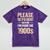 Please Be Be Patient With Me I'm From The 1900s Mineral Wash Tshirts Mineral Purple