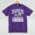 Please Be Patient With My I'm From The 1900s Retirement Mineral Wash Tshirts Mineral Purple