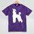 Poodle Graduation Dog Graduate Mineral Wash Tshirts Mineral Purple