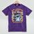 Proud 8th Grade Graduate Axolotl Graduation Eighth Mineral Wash Tshirts Mineral Purple