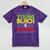 Proud African American Educated Graduation Mineral Wash Tshirts Mineral Purple