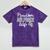 Proud Air Force Wife Air Force Graduation USAF Wife Mineral Wash Tshirts Mineral Purple