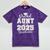 Proud Aunt Of a 2025 Graduate Grad Prom Senior Graduation Premium Tri-Blend Mineral Wash Tshirts Mineral Purple