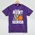 Proud Aunt Of A 2026 Senior Basketball Graduation Leopard Premium Tri-Blend Mineral Wash Tshirts Mineral Purple