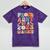 Proud Aunt Of A Class Of 2023 Graduated Graduation Women Mineral Wash Tshirts Mineral Purple