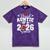 Proud Auntie Of A 2026 Senior Football Graduation Family Mineral Wash Tshirts Mineral Purple
