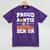 Proud Auntie Of a Basketball Senior 2026 Graduation Gifts Mineral Wash Tshirts Mineral Purple