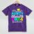 Proud Aunty Of Kindergarten Graduate 2024 Graduation Aunty Mineral Wash Tshirts Mineral Purple