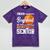 Proud Boyfriend Of A 2025 Senior Graduation Basketball Mineral Wash Tshirts Mineral Purple