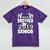 Proud Brother Of A 2019 Senior School Graduation Shirt Mineral Wash Tshirts Mineral Purple