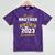 Proud Brother Of a Class Of 2023 Graduate Senior Graduation Mineral Wash Tshirts Mineral Purple