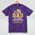 Proud Dad Of A Class 2025 Kindergarten Graduate Graduation Mineral Wash Tshirts Mineral Purple