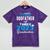 Proud Godfather Of Three 2023 Graduate 23 Class Graduation Mineral Wash Tshirts Mineral Purple