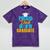 Proud Graduation Dad Father Of Graduates Mineral Wash Tshirts Mineral Purple