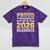 Proud Grandma Of A 2026 Graduate Shirt Class 2026 Graduation Mineral Wash Tshirts Mineral Purple