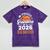 Proud Grandma Of A 2026 Senior Basketball Graduation Mineral Wash Tshirts Mineral Purple