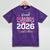 Proud Grandma Of A 2026 Senior Class Of 2026 Graduation Mineral Wash Tshirts Mineral Purple