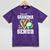 Proud Grandma Of A 2026 Senior Volleyball Graduation Leopard Mineral Wash Tshirts Mineral Purple