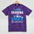Proud Grandma Of Two 2023 Graduate Class 2023 Graduation Mineral Wash Tshirts Mineral Purple