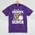 Proud Grandpa Of A 2026 Senior Baseball Graduation Leopard Mineral Wash Tshirts Mineral Purple