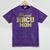 Proud HBCU Mom Graduation College Mineral Wash Tshirts Mineral Purple