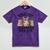 Proud Introverted Book Club Anti Social Reader Pet Cat Mineral Wash Tshirts Mineral Purple