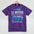 Proud Little Brother Of 5th Grade Graduate 2024 Graduation Premium Mineral Wash Tshirts Mineral Purple