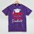 Proud Mama Of a Class Of 2026 Graduate For Graduation Mineral Wash Tshirts Mineral Purple