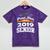 Proud Mom Of A 2019 Senior Graduation Class Outfit T-Shirt Mineral Wash Tshirts Mineral Purple