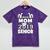 Proud Mom Of A 2019 Senior School Graduation Shirt Mineral Wash Tshirts Mineral Purple
