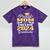 Proud Mom Of 2024 College Graduate Family 24 Graduation Mineral Wash Tshirts Mineral Purple