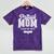 Proud Mom Of 2025 Graduate Senior Mom 25 Graduation Mineral Wash Tshirts Mineral Purple