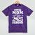Proud Mom Class Of 2025 Graduation Senior Golf Player Mom Mineral Wash Tshirts Mineral Purple