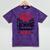 Proud Mom Of a Lacrosse Senior 2022 Graduation Mineral Wash Tshirts Mineral Purple