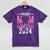 PROUD MUM OF A Pre-K GRAD 2024 Pre-K Graduation 2024 Mom Mineral Wash Tshirts Mineral Purple