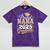 Proud Nana Of a Class Of 2025 Graduate Senior Graduation Mineral Wash Tshirts Mineral Purple