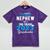 Proud Nephew Of 3rd Grade Graduate 2023 Graduation Family Mineral Wash Tshirts Mineral Purple