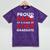 Proud Papa Of A Class Of 2018 Graduate Shirt Graduation Mineral Wash Tshirts Mineral Purple