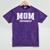 Proud Senior Mom Class Of 2025 Graduate Graduation 25 Mineral Wash Tshirts Mineral Purple