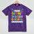 Proud SISTER Of a 2025 Kindergarten Graduate Graduation Mineral Wash Tshirts Mineral Purple