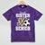 Proud Sister Of A 2026 Senior Soccer Graduation Leopard Mineral Wash Tshirts Mineral Purple