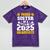 Proud Sister Of a Class Of 2025 Graduate Family Graduation Mineral Wash Tshirts Mineral Purple
