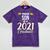 Proud Son Of A 2021 Graduate Graduation Clothes MBA PhD Mineral Wash Tshirts Mineral Purple